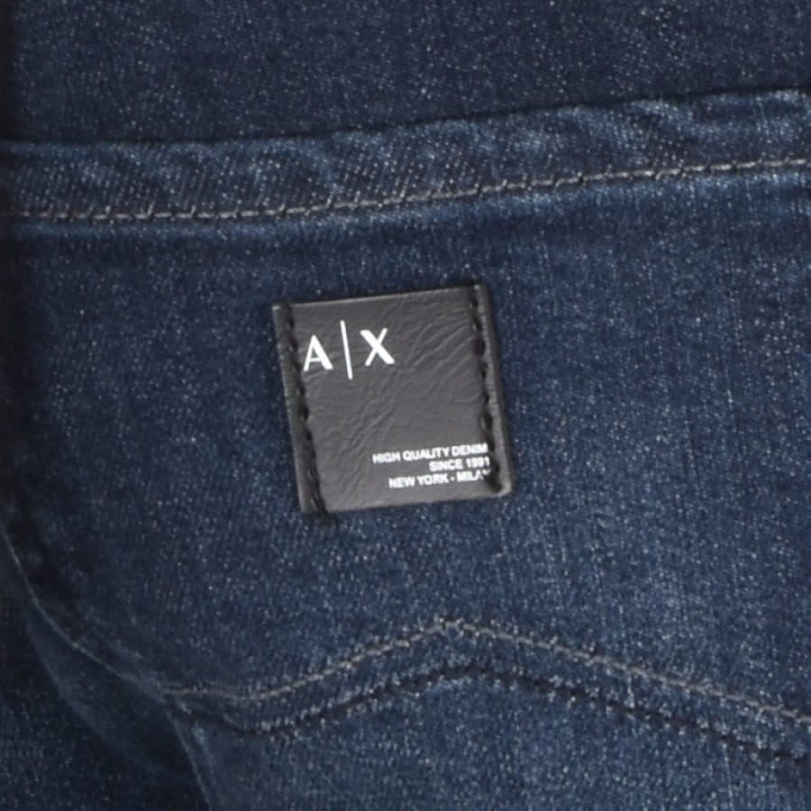 Alternative Image for ProductArmani Exchange J16 Straight Fit Jeans Navy3